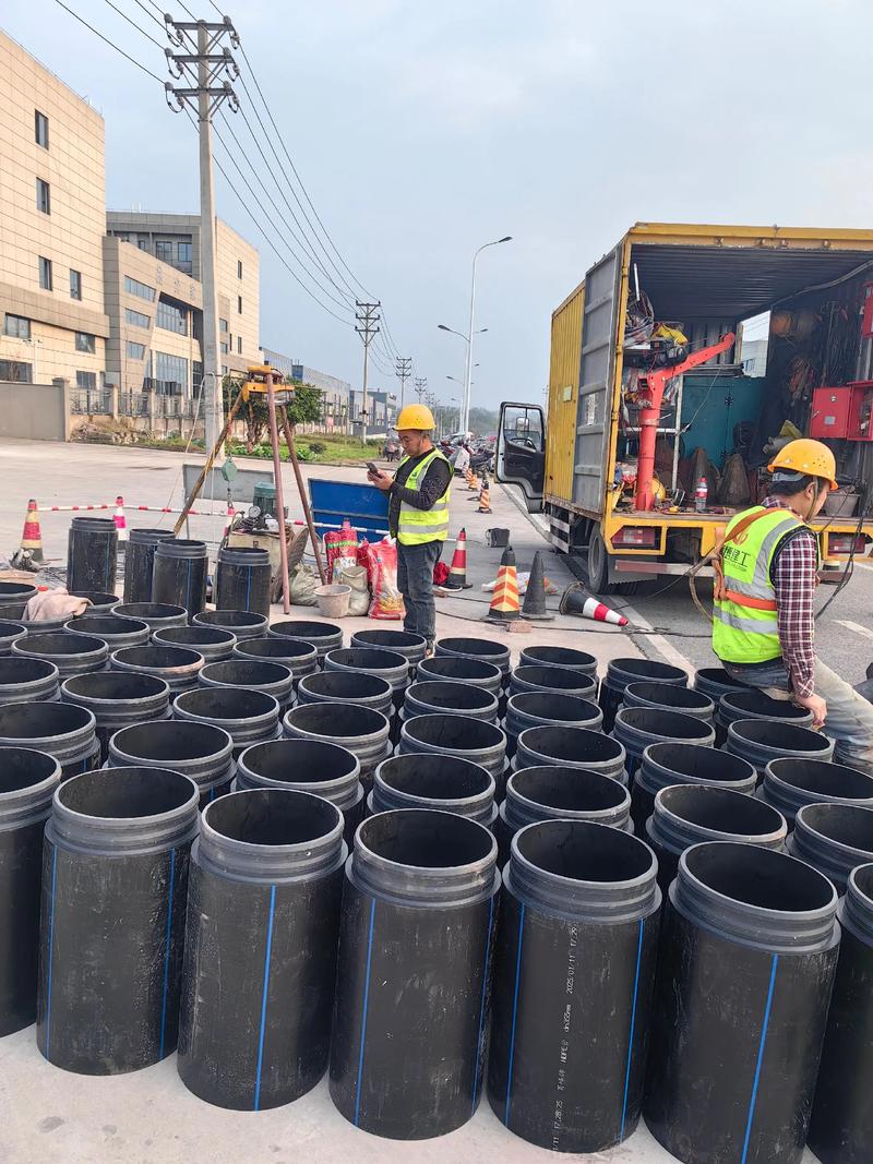 积石山管道短管置换